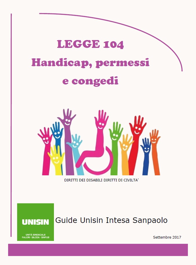 GUIDA LEGGE 104 -Handicap, permessi e congedi – Settembre 2017